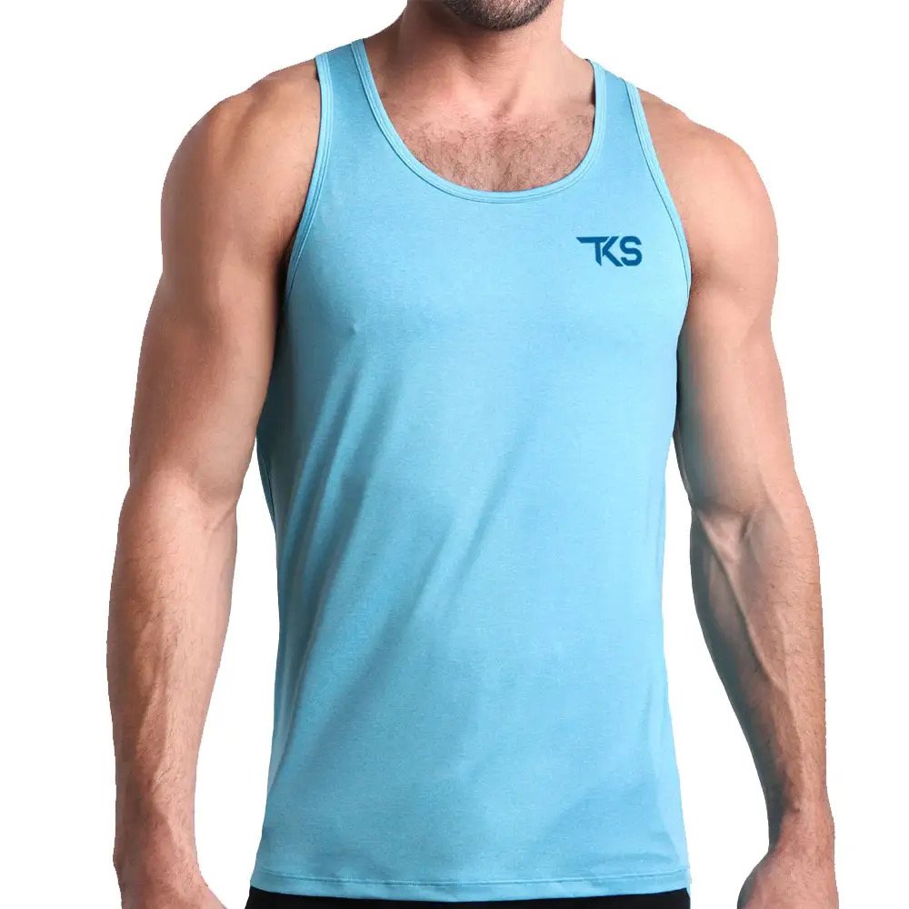 Men’s Plain Round Neck Tank Top